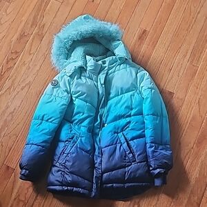 Justice Blue Puffer Jacket